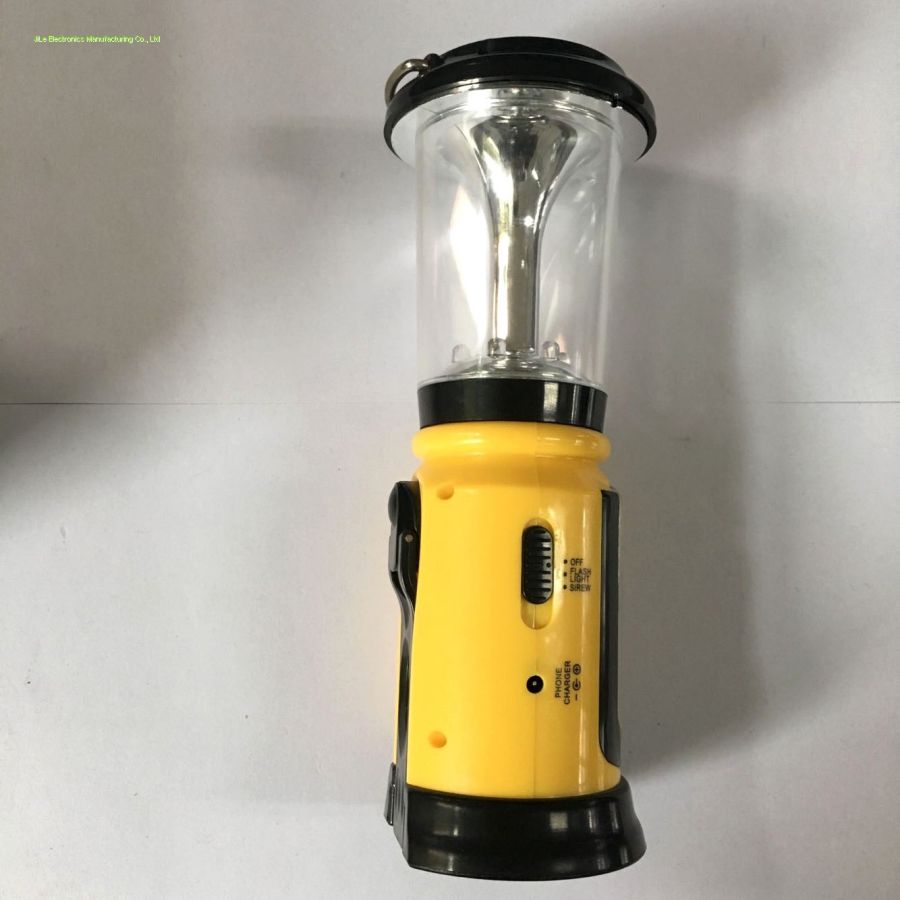 Emergency Camping lighting Lantern With Flashlight Radio
