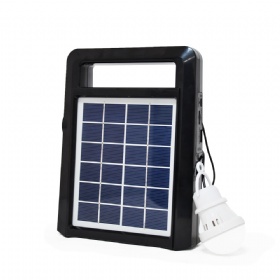 Solar Energy System with Torch and Lighting FM Radio USB MP3 Player