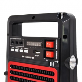 Solar Energy System with Torch and Lighting FM Radio USB MP3 Player