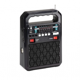 Multiband AM FM SW Solar Radio with USB TF Bluetooth MP3 Player